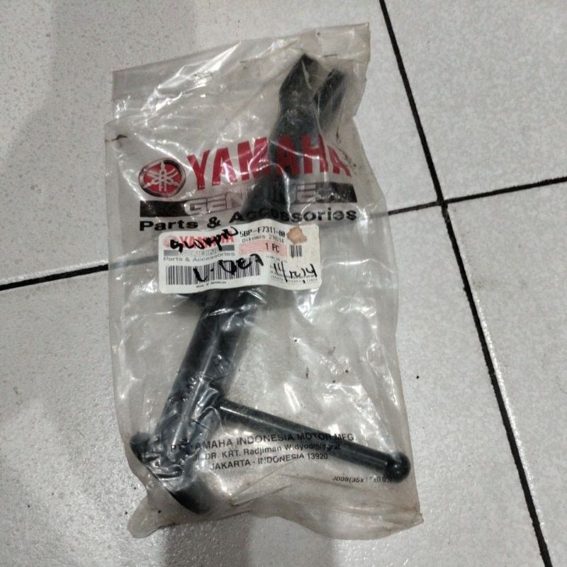 cagak samping standart samping standart satu scorpio original yamaha