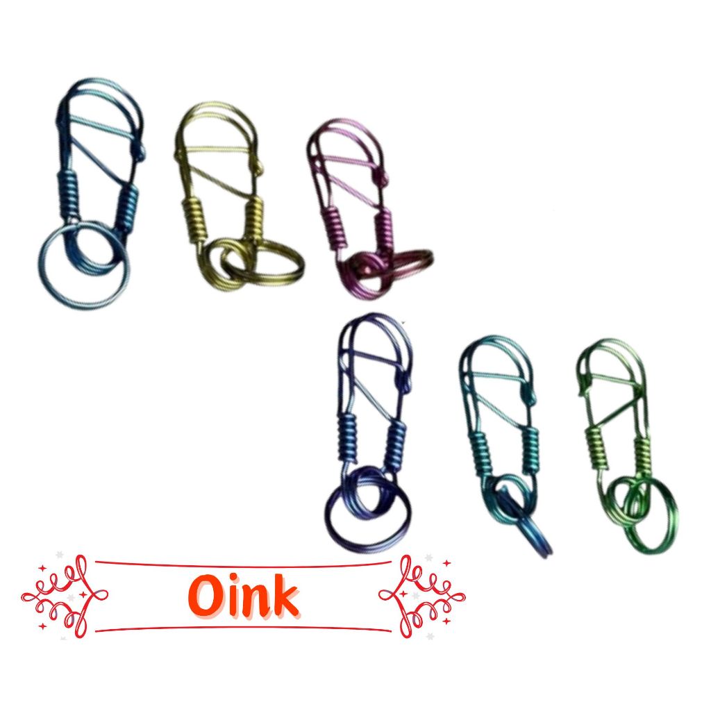 Gantungan Kunci Titanium GR5 Asli Vietnam Asli Vietnam