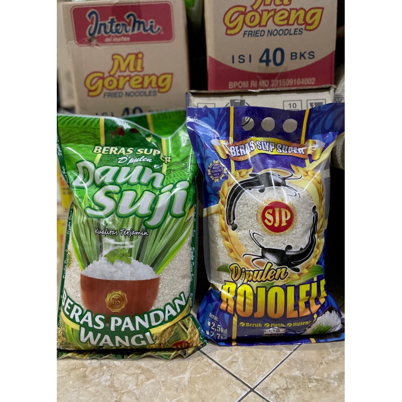 

[INSTANT SIDOARJO] Beras Rojolele & Daun suji 3kg