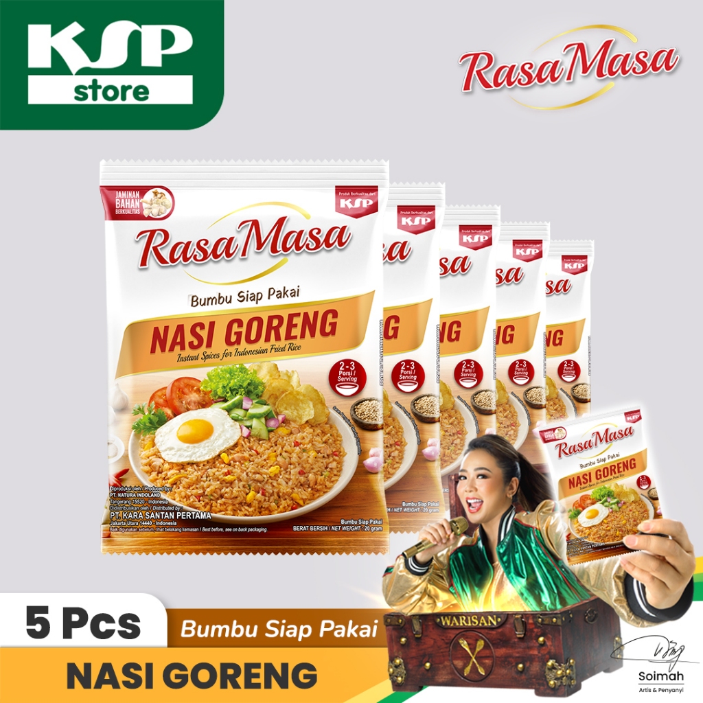 

Bumbu RasaMasa Marinasi Nasi Goreng - 5 pcs