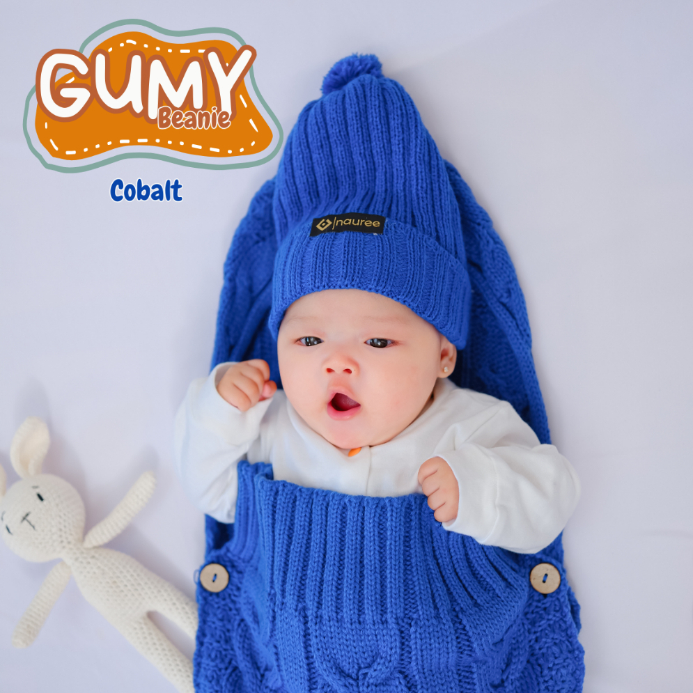 Cutekids Topi Kupluk Rajut Anak Bayi Baru Lahir Cewek Cowok Perlengkapan Pelindung Kepala Newborn Te