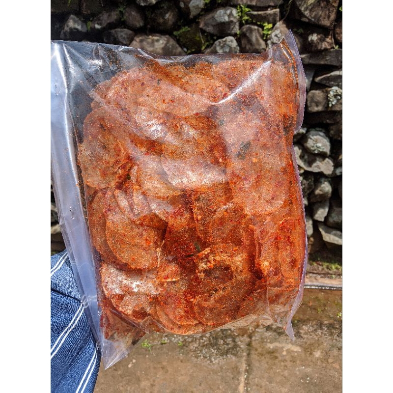 

Kripik Kaca Pedas dan Ori Daun Jeruk