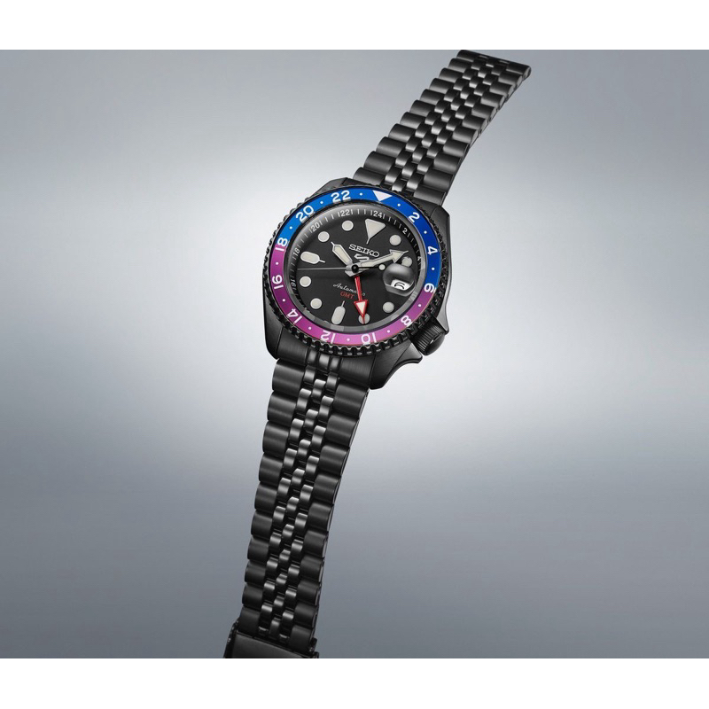 Seiko 5 Sports SSK027K1 GMT SKX Sense Style Yuto Horigome Downtown Tokyo Nights Limited Edition (Sec
