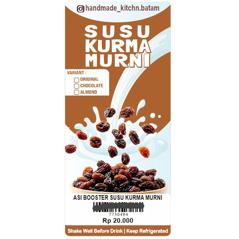 

SUSU KURMA MURNI BATAM