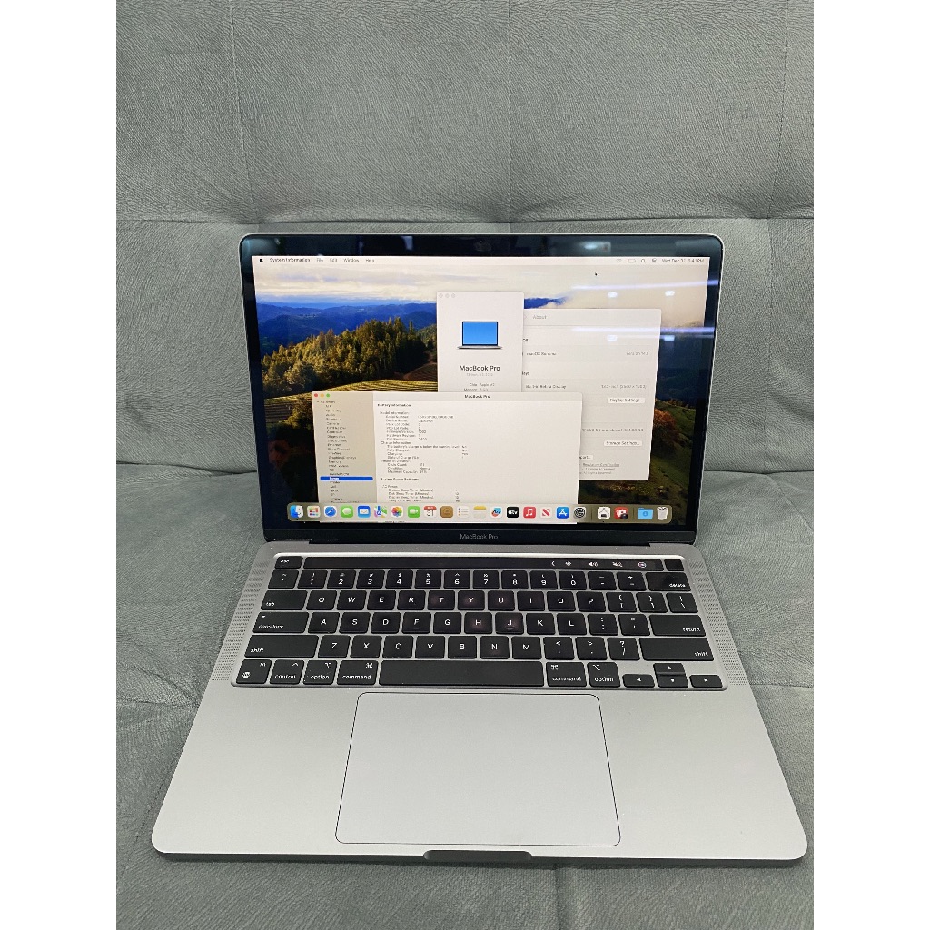MACBOOK PRO M2 SECOND 14” RAM 8 INTERNAL 512 GB