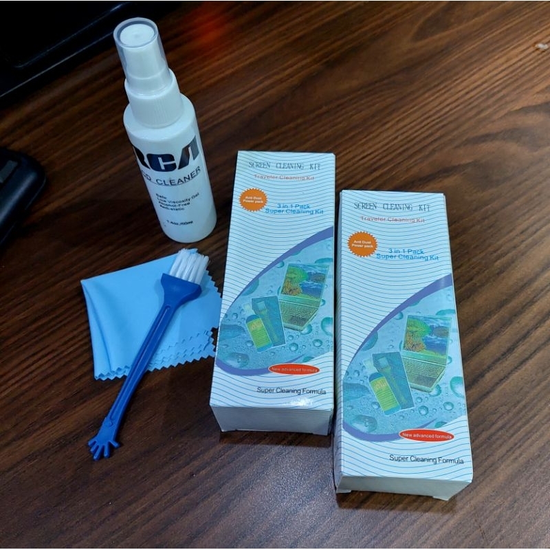 Cleaner Lcd pembersih Lcd Monitor Laptop 3in1