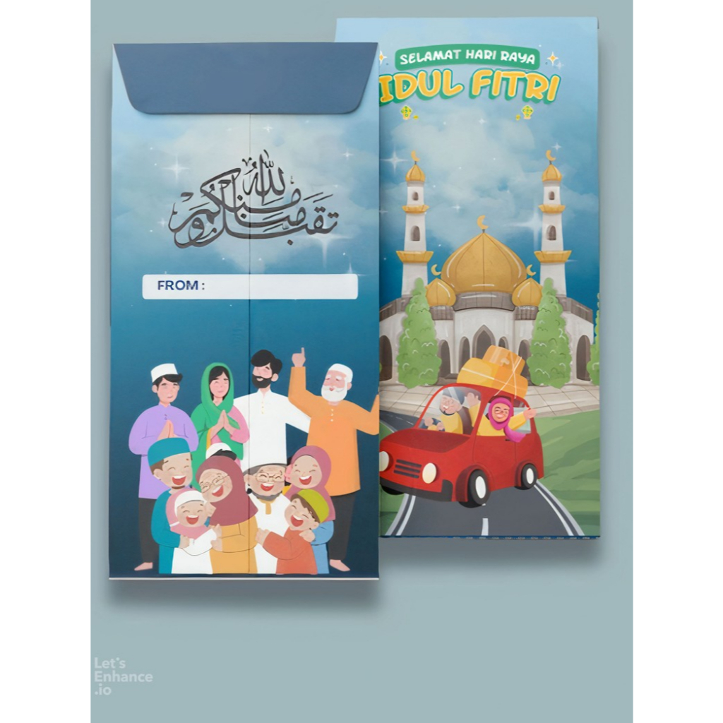 

Amplop/Angpao size panjang, buat lebaran/hari raya Murah dan Berkualitas. Bahan ART Paper 150(Harga Cuma 2000) Grosir 1 pack (10 PCS cuma 15 ribu) A03