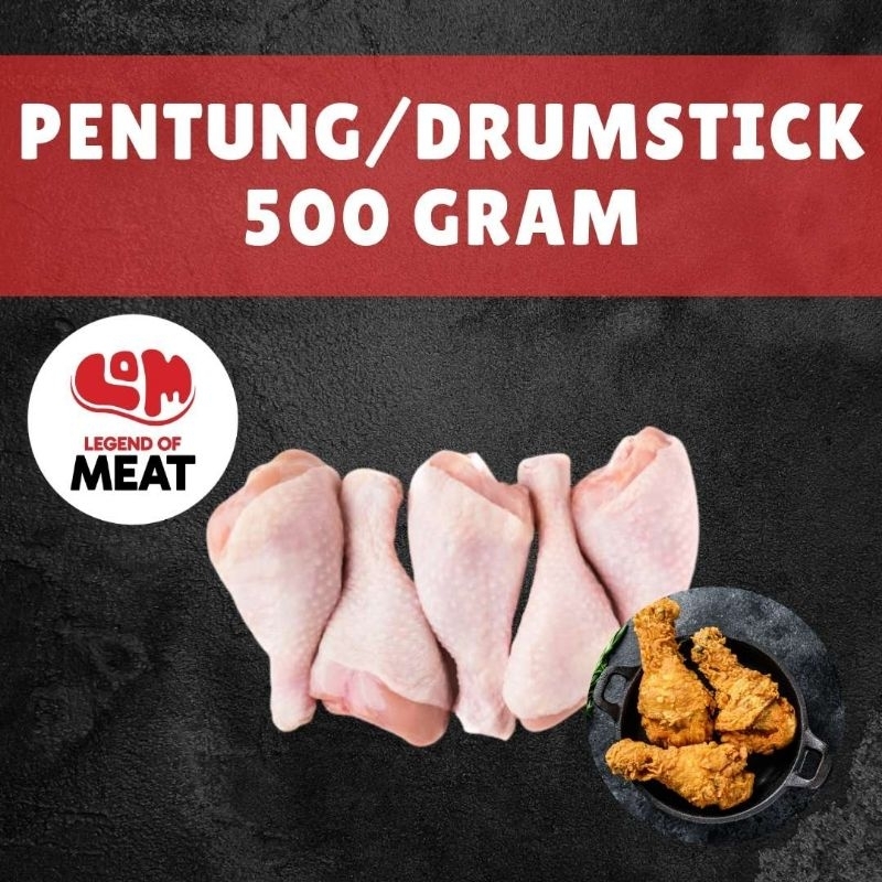 

Parting Paha Bawah Ayam Pentung Potong | Chicken Drumstick - 500 gram