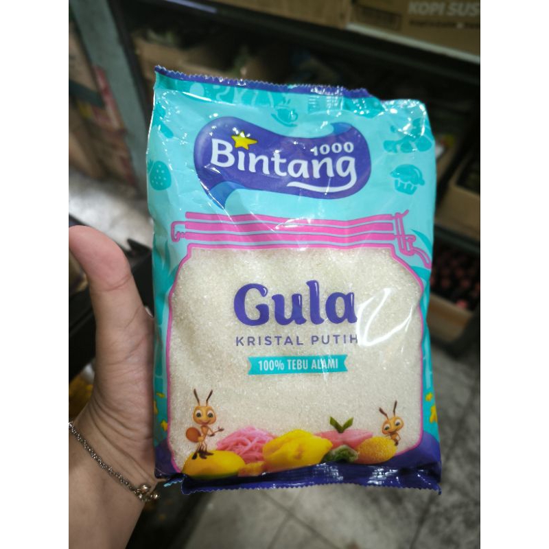 

Gula Kristal Seribu Bintang Kemasan 900 Gram
