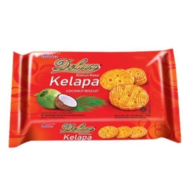 

Delux Biskuit Kelapa 1 Pak isi 7 - Biskuit Murah