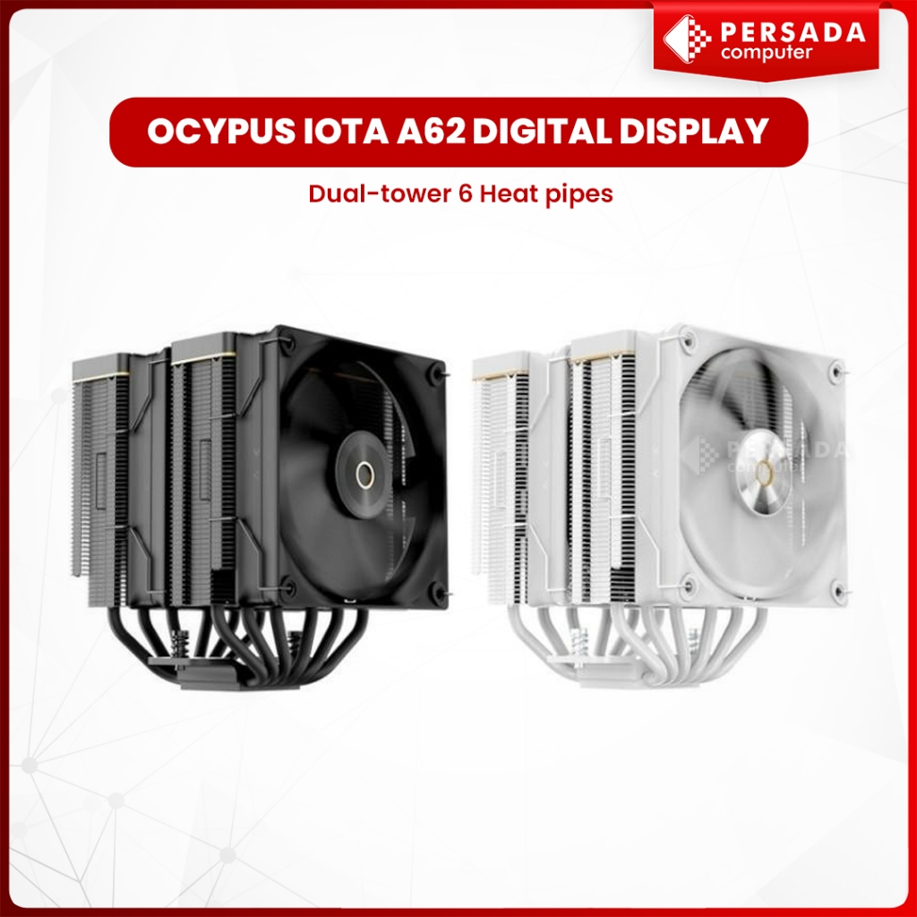 OCYPUS IOTA A62 Digital Display Dual-tower 6 Heat pipes