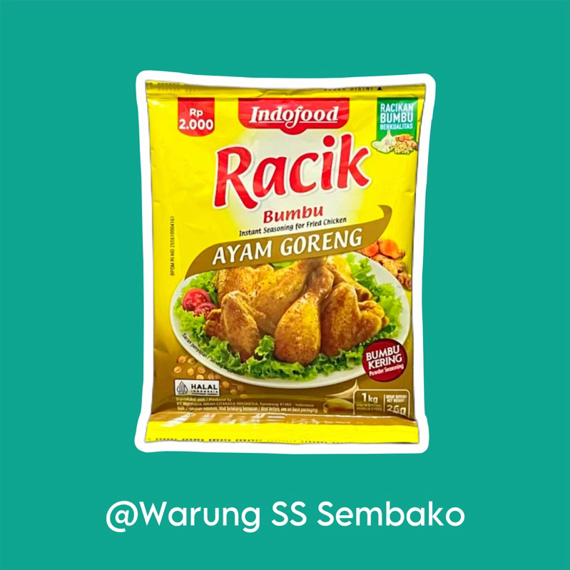 

Racik Ayam Goreng Bumbu Masak Bubuk Instant 1 sachet