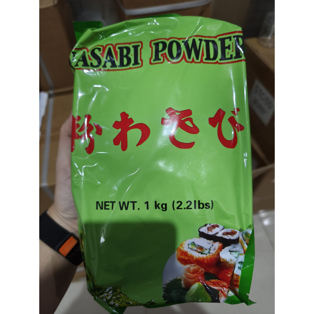 

WASABI POWDER HALAL BUBUK WASABI 10 KG PER DUS