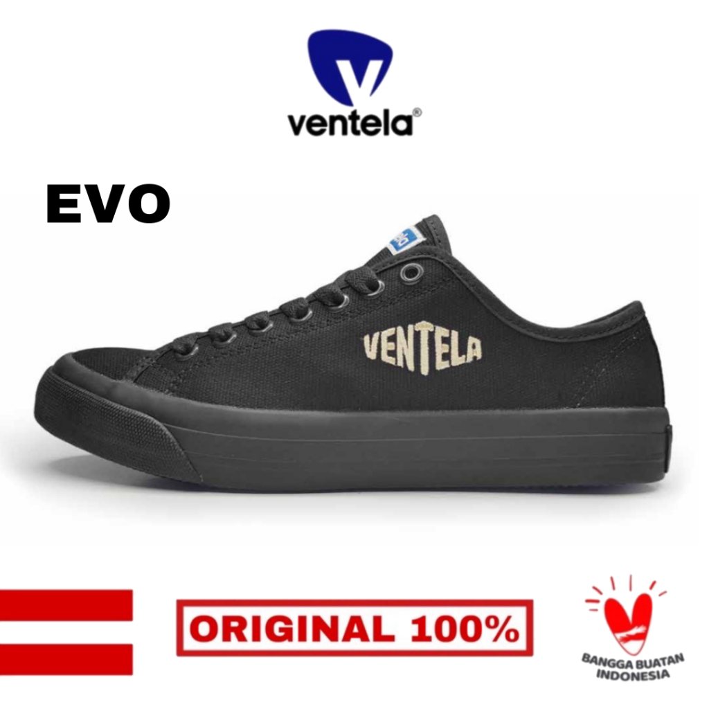 Ventela Evo Low All Black