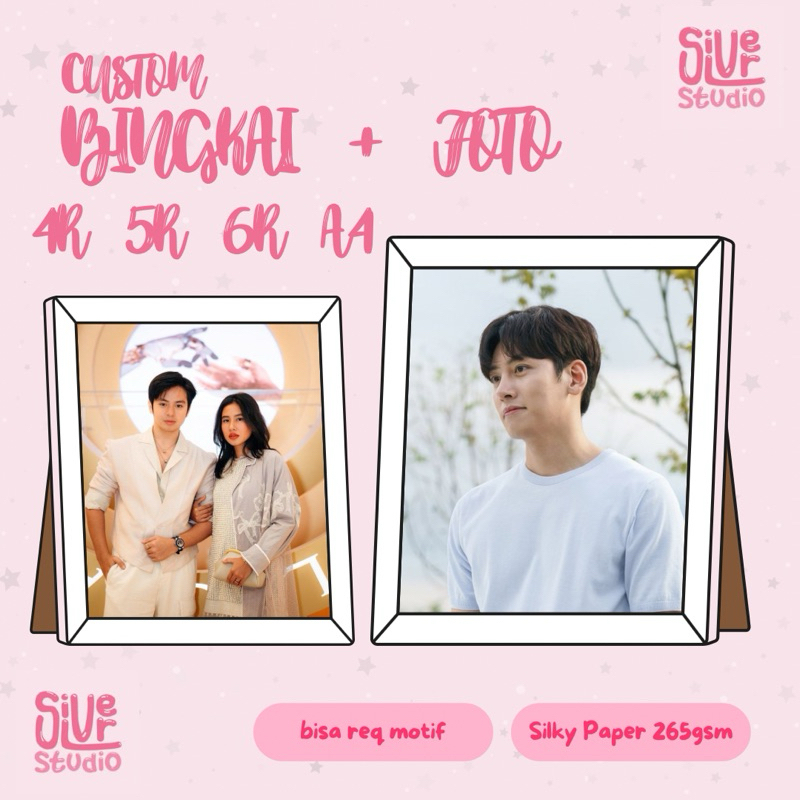 CETAK FOTO + BINGKAI 4R/5R/6R | FOTO PIGURA | BINGKAI FOTO