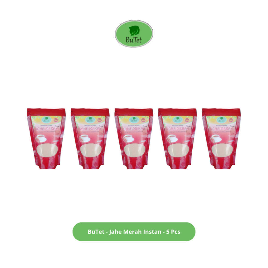 

BuTet - Jahe Merah Instan - 5 Pcs