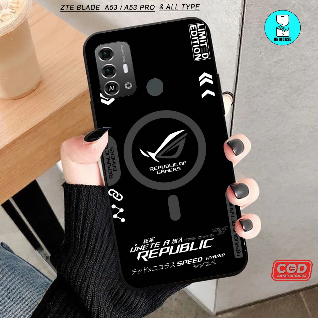 UNIQCASE SOFTCASE ZTE BLADE A53 / ZTE BLADE A53 PRO dan ALL TYPE SMARTPHONE & ANDROID Bisa request t