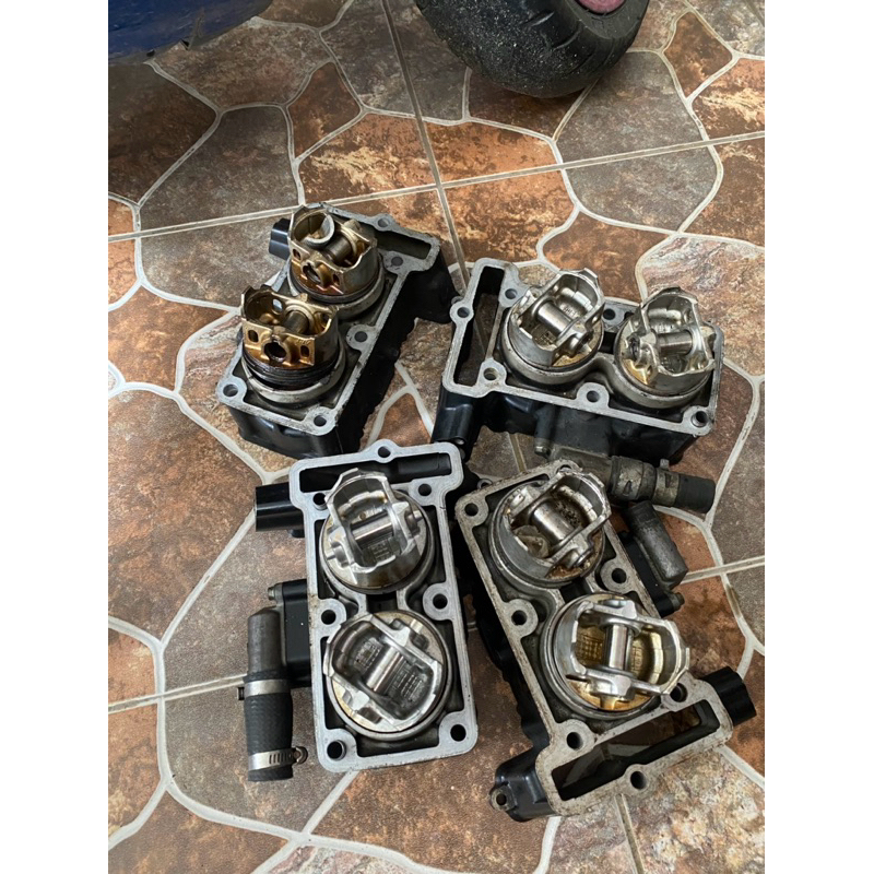 Blok Seher Full set Piston Ninja 250 FI Original copotan (MOHON KONFIRMASI STOK
