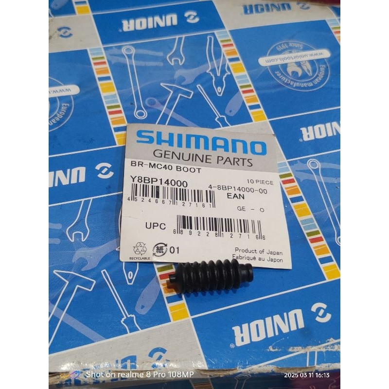 V-Brake Shimano Boot Karet Housing Rem V-Brake Shimano Genuine Part BR-MC40 Boot
