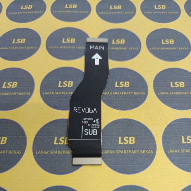 FLEXIBLE PBA MESIN TO SUBBOARD SAMSUNG NOTE 10 + PLUS N975 ORIGINAL BEKAS