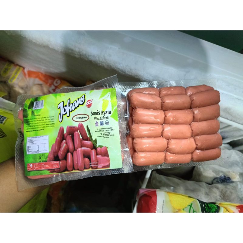 

Sosis ayam mini cooktail jofrans 300g