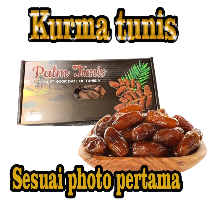 

kurma tunis tangkai deglet nour 500gr