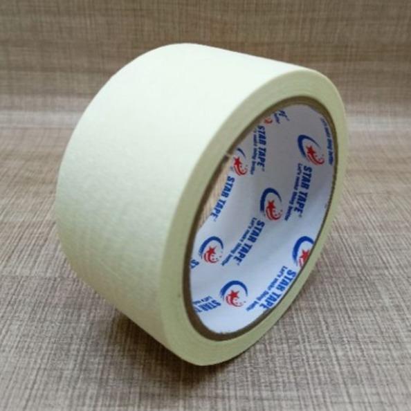 

Masking tape lakban kertas 48MM / 2 inch x 21 Meter super murah - Star Tape