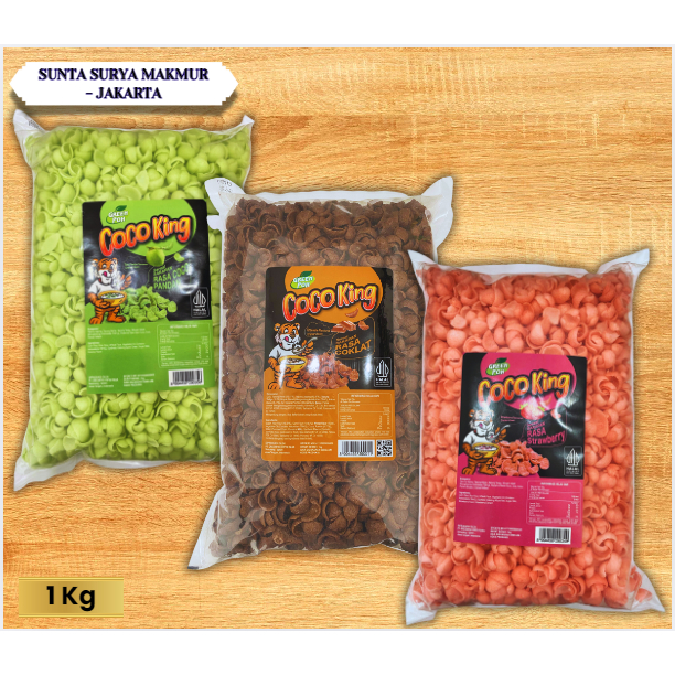 

Sereal Cocoking 1 Kg rasa cokelat,strawberry,cocopandan