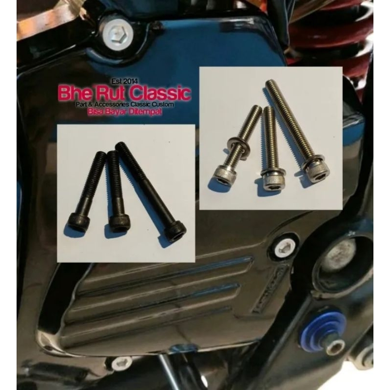 Baut Tutup Gir Tutup Gear Cover Gear Depan Kawasaki Ninja R Ninja RR Ninja Ss