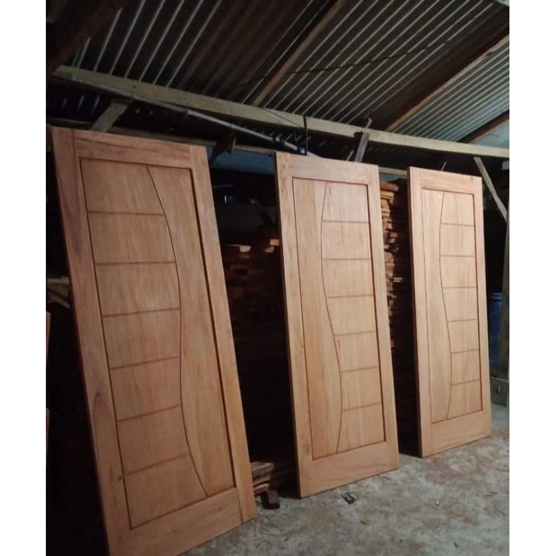 Daun pintu jati perhutani