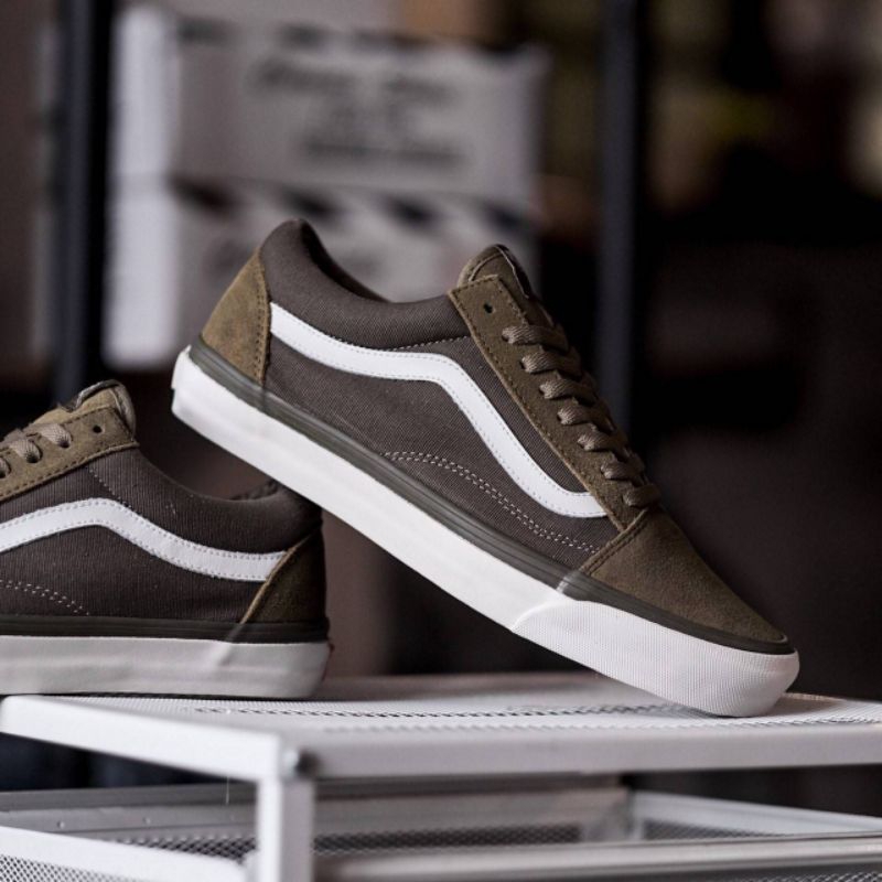 WTAPS X Vans OG Oldskool LX Olive Green - ORIGINAL 100%