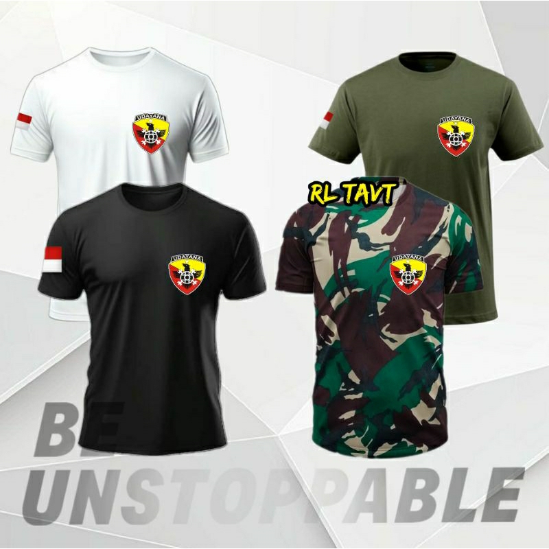 Kaos Kodam IX Udayana 4 Warna Pilihan