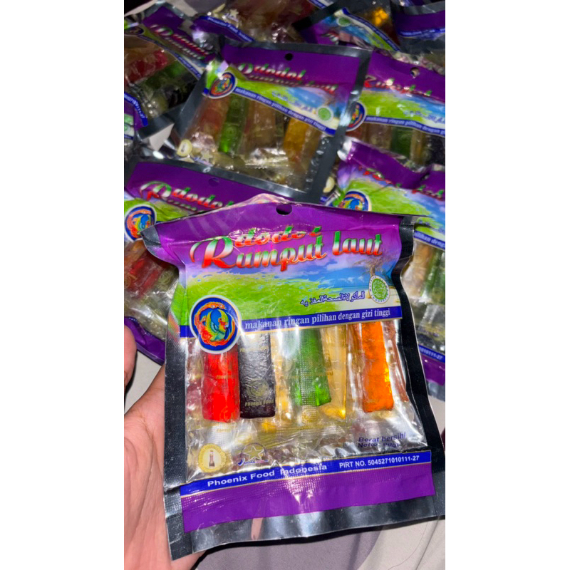 

Dodol Rumput Laut khas lombok (kinjoy jelly indo)
