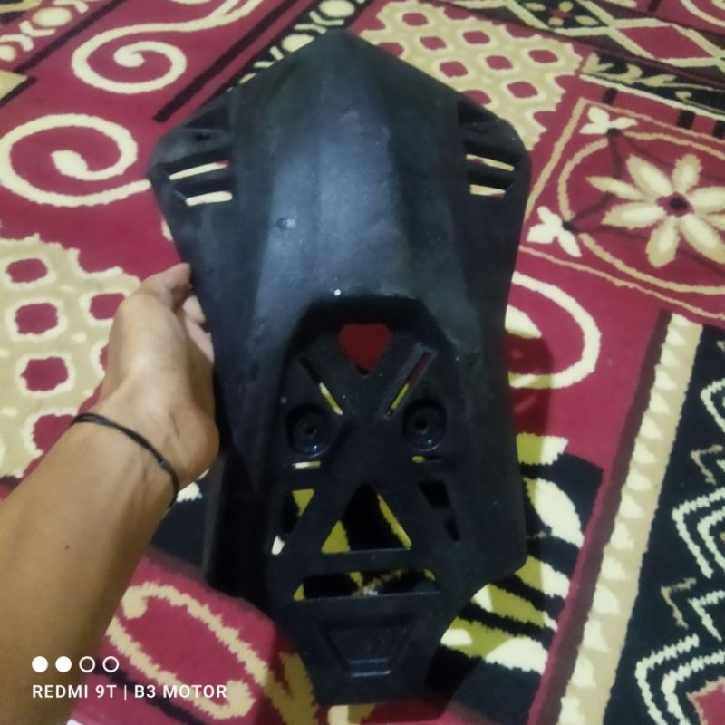 ENGINE GUARD KLX 150 SERIS BF EXTREME TRACKER PELINDUNG MESIN KLX ORI BEKAS COPOTAN