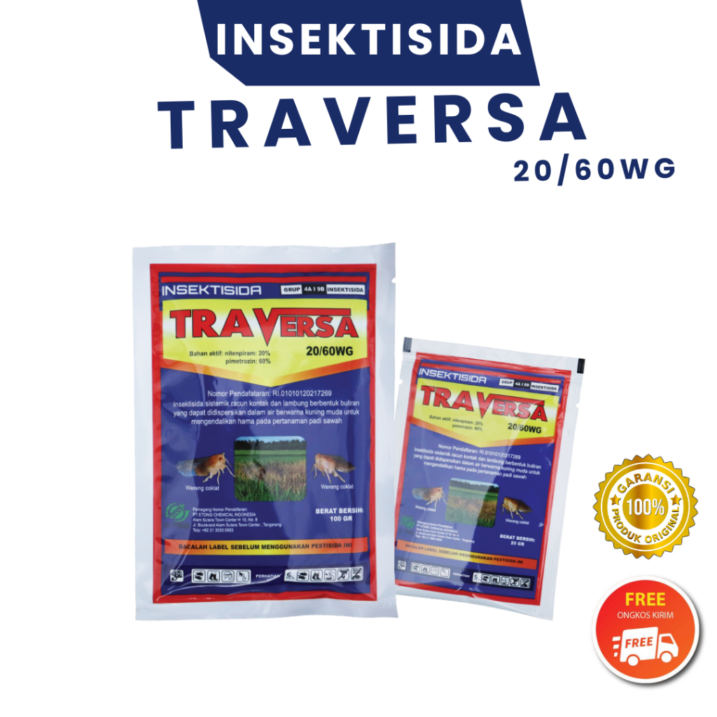 TRAVERSA 100Gr Insektisida Pembasmi Wereng