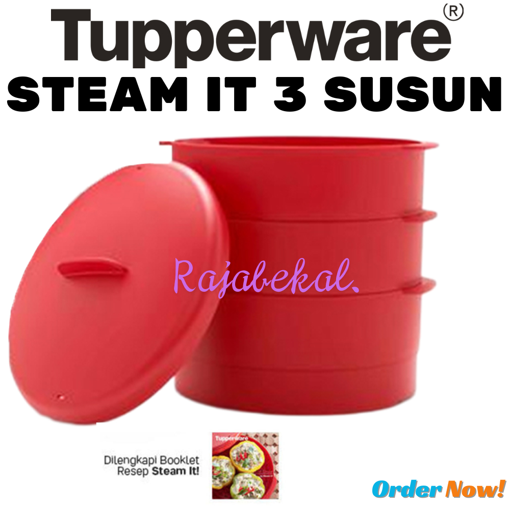 PROMO Tupperware  STEAMER kukusan Steam It 2susun 3susun