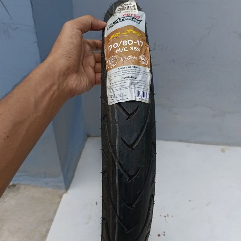 Promo Sale Baru Ban Corsa R26 Ukur 70/80-17 Tubeless Empuk Corsa Platinum 70 80 Ring 17