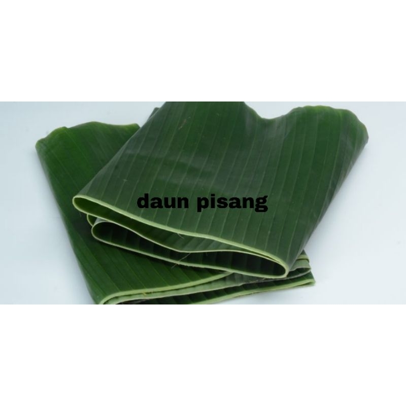 

jual daun pisang/kg pembungkus tempe dan kue