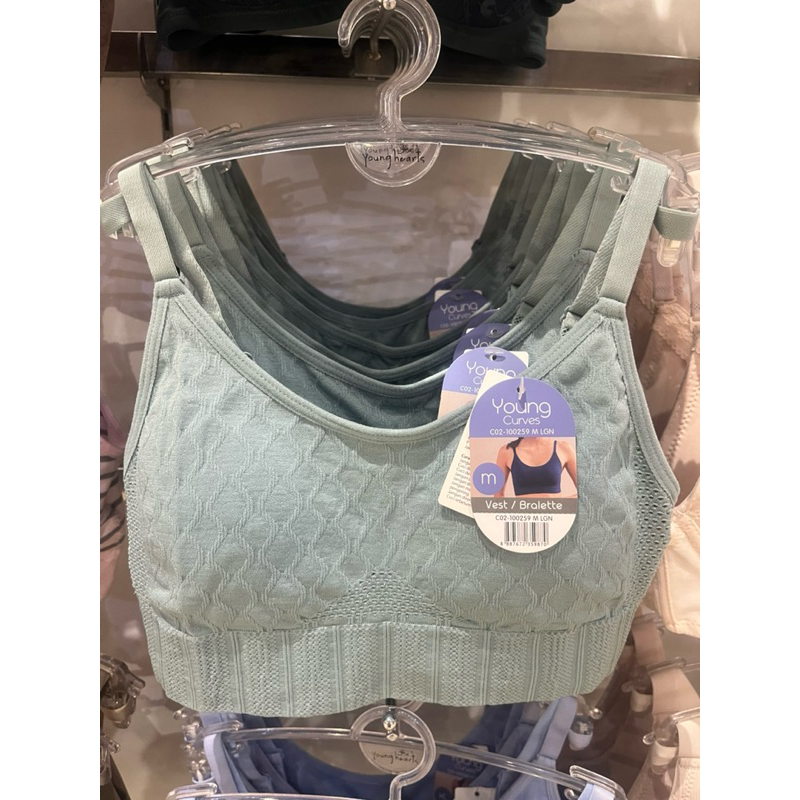 YOUNG CURVES BRA SPORT LANGSUNG PAKAI