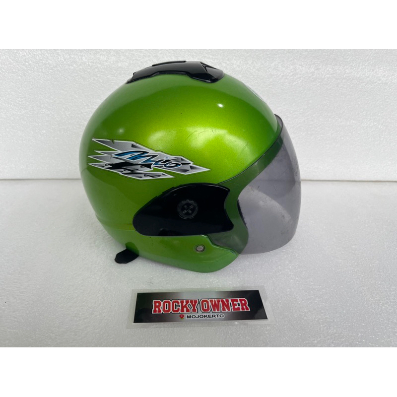 HELM YAMAHA MIO HIJAU ORIGINAL