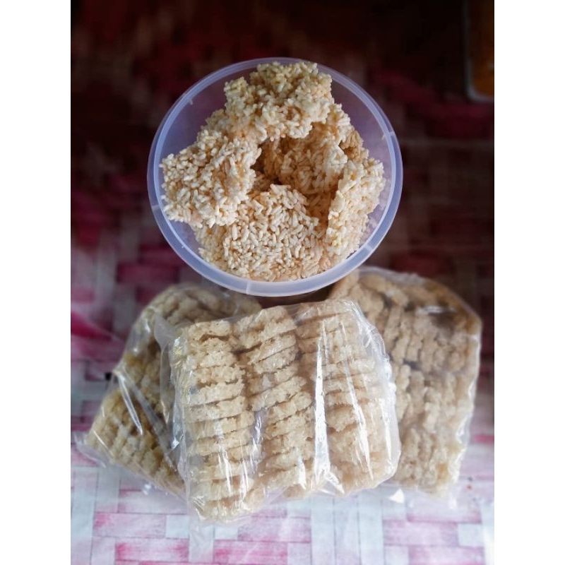

rangginang mentah tinggal goreng harga 1 biji Rp1.500