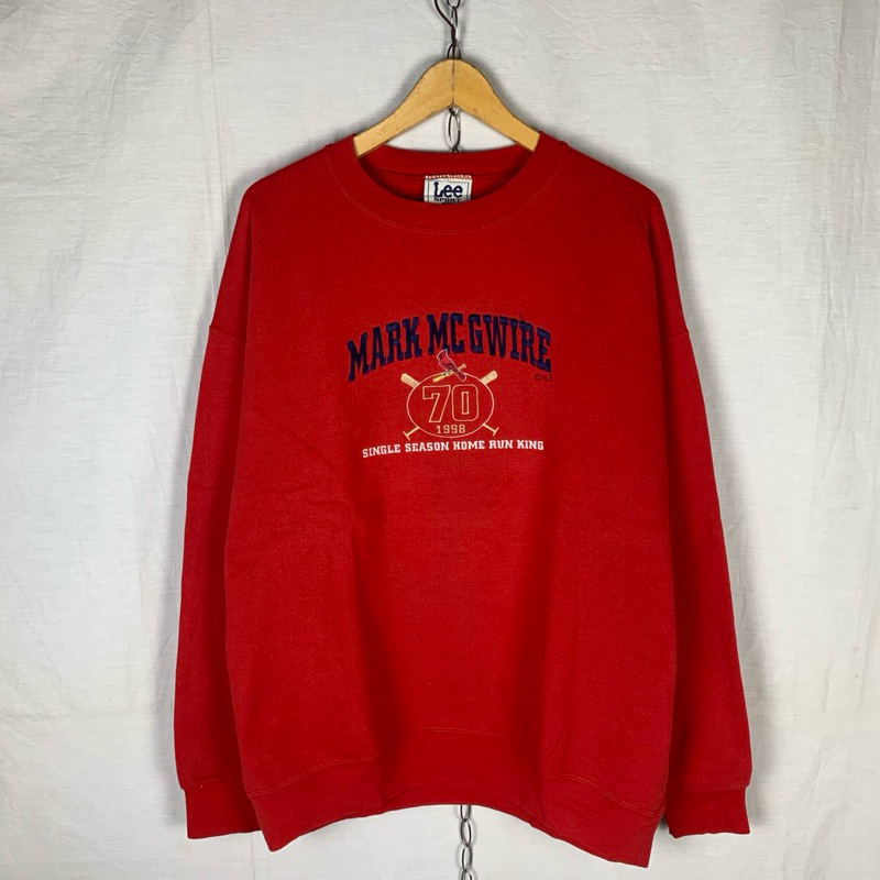 Vintage MLB St. Louis Cardinals Mark McGwire Sweatshirt Crewneck
