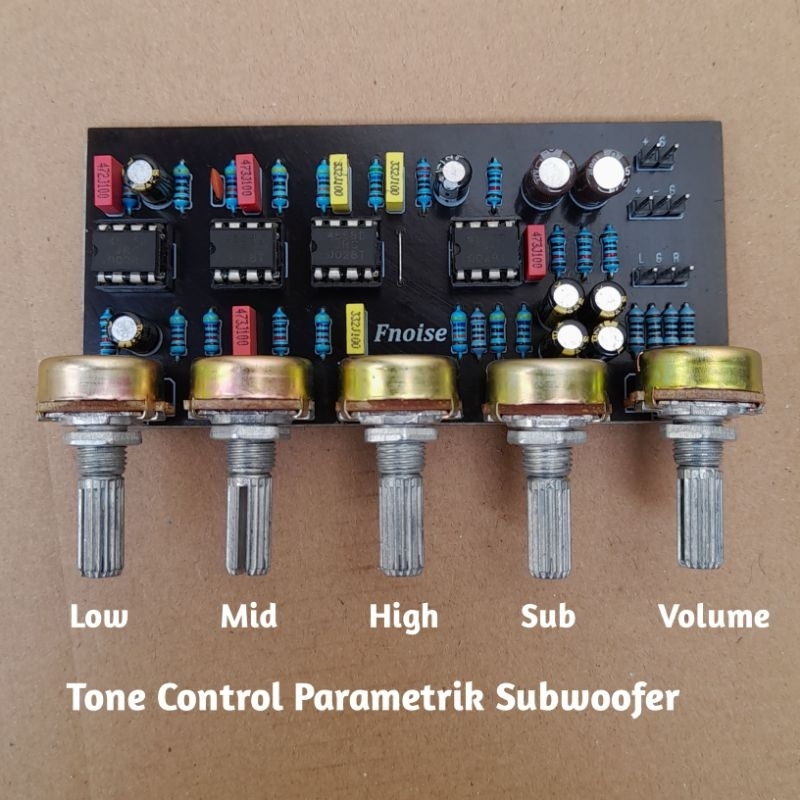 Kit Tone Control Parametrik Subwoofer