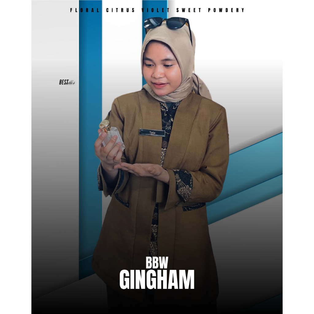 BBW GINGHAM PARFUM REFILL/GRADE B/TERBAIK