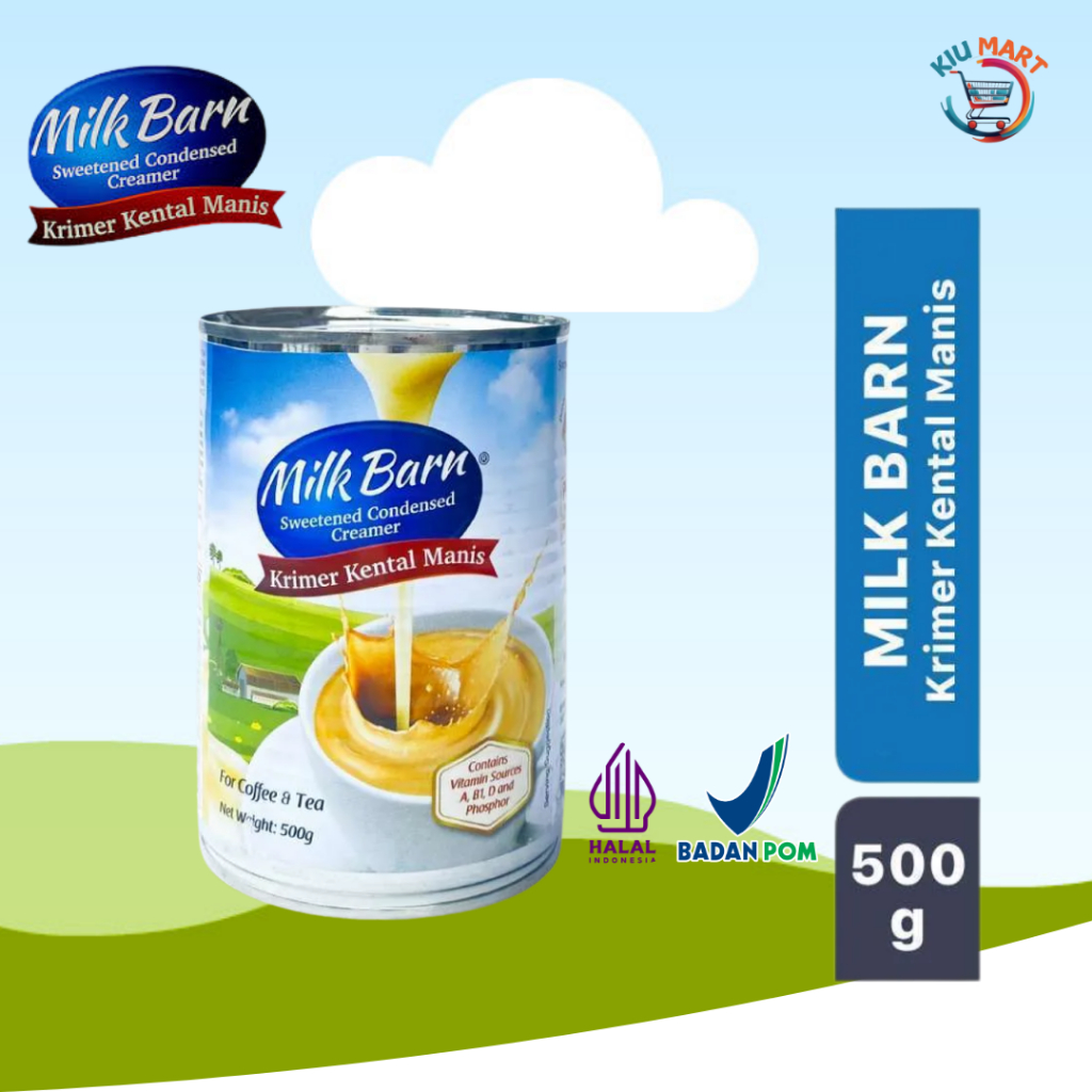

Milk barn krimer kental manis 500gr kaleng