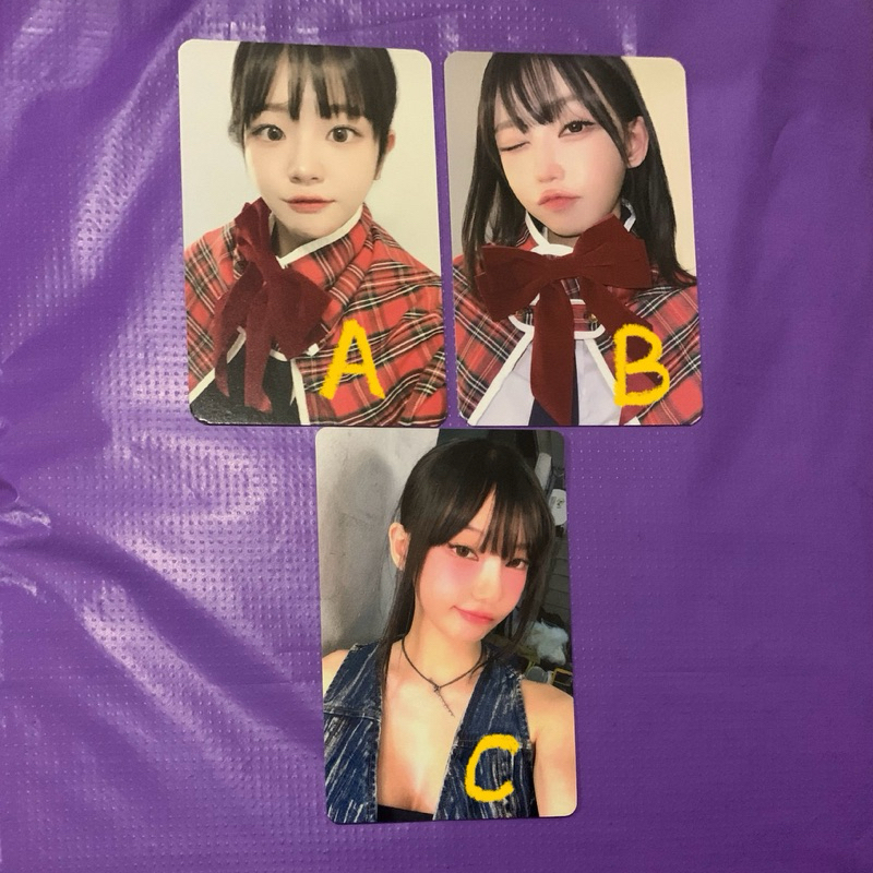 (READY STOCK) PHOTOCARD CHODAN MAGENTA QWER BENEFIT PC