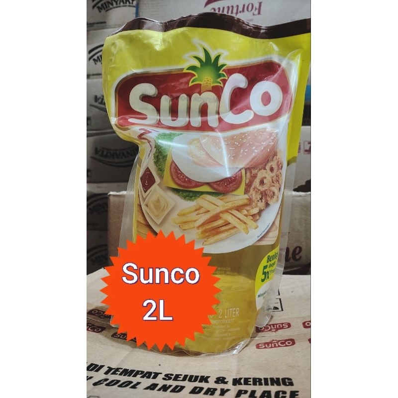 

Minyak Goreng Sunco 2Liter.
