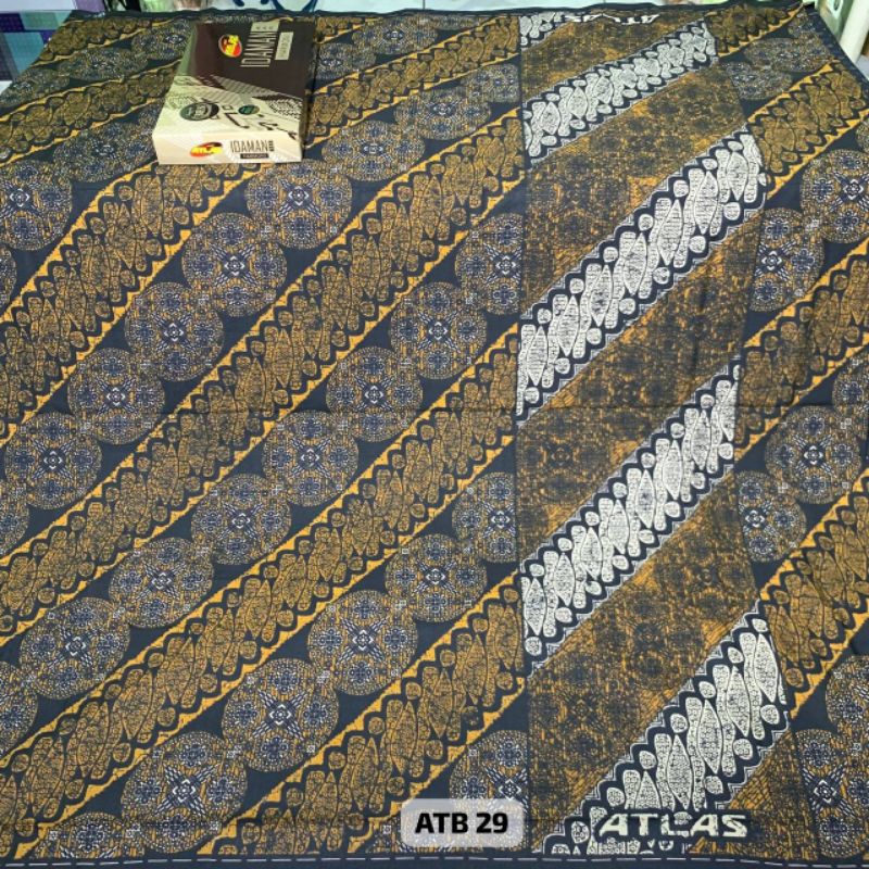 (BISA COD) SARUNG ATLAS IDAMAN BATIK, Atlas idaman Kembang Motif BHS, Sarung Atlas Murah, Atlas Idam