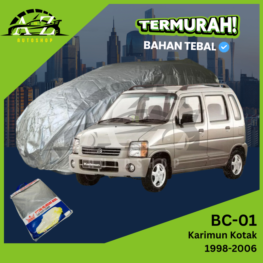 BODY COVER SILVER SUZUKI KARIMUN KOTAK KARIMUN LAMA