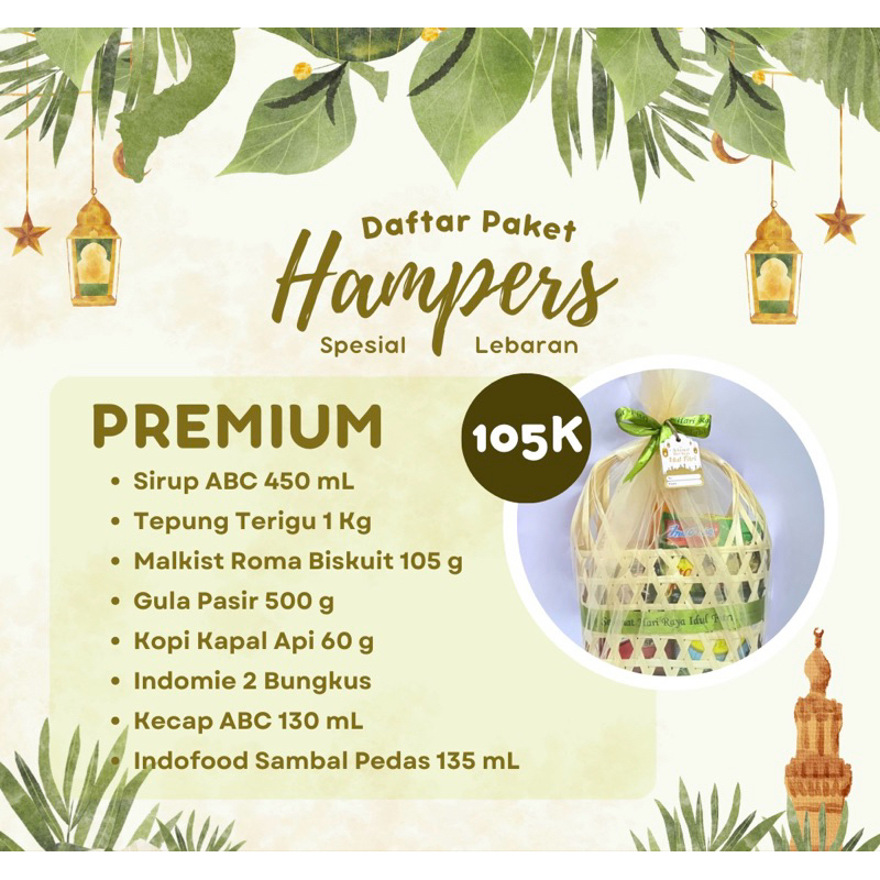 

Hampers Spesial Lebaran PREMIUM